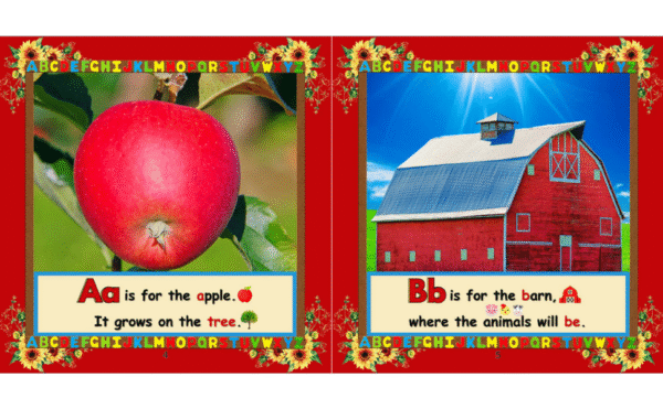 My ABC Book: Rhymes and Farm Friends - Image 2