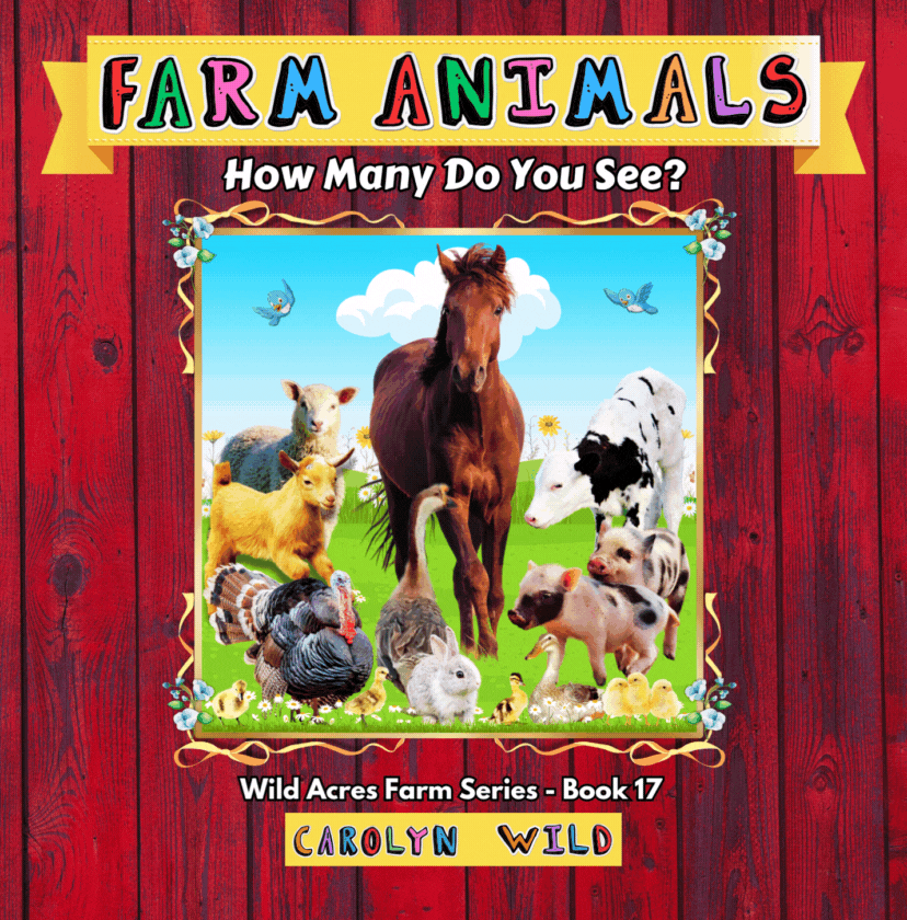 Farm Animals How Many Do You See gif